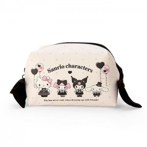 Cream Hello Kitty Sanrio Characters Zipper (Pretty Party Series) | NZ_HK69721