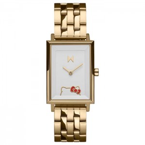 Gold Hello Kitty Hello Kitty x MVMT Signature Square (Yellow Gold) | NZ_HK71892