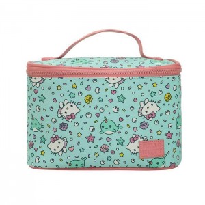 Green Hello Kitty Hello Kitty Under the Sea Travel Beauty Case | NZ_HK14254