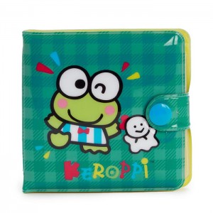Green Hello Kitty Keroppi Vinyl Snap | NZ_HK13152