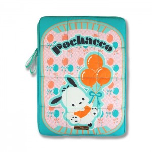 Green Hello Kitty Pochacco x Sonix Puffy Laptop Sleeve | NZ_HK48327