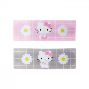 Grey / Pink Hello Kitty Hello Kitty 2-Piece Hair Clip Set | NZ_HK62611