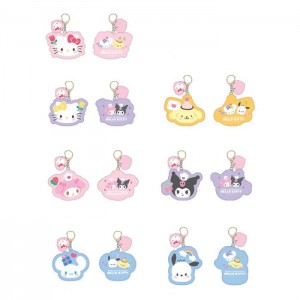 Multicolor Hello Kitty Hello Kitty 50th Anniv. Keychain Blind Bag (Full of Happy Series) | NZ_HK16156
