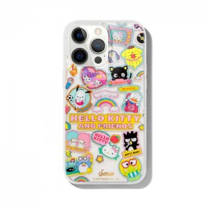 Multicolor Hello Kitty Hello Kitty & Friends x Sonix Stickers MagSafe® Compatible iPhone Case | NZ_HK78019