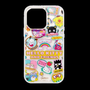 Multicolor Hello Kitty Hello Kitty and Friends x Sonix Supercute Stickers iPhone Case | NZ_HK78709