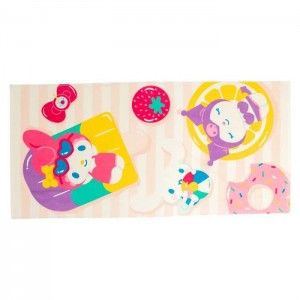 Multicolor Hello Kitty Hello Kitty and Friends Ice Cream Float Beach Towel | NZ_HK99546