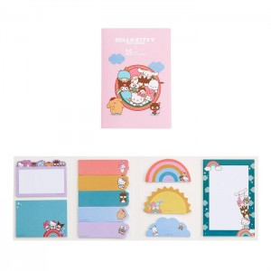 Multicolor Hello Kitty Hello Kitty and Friends x Erin Condren Sticky Note Booklet | NZ_HK87468