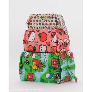 Multicolor Hello Kitty Hello Kitty and Friends x Baggu 3D Zipper (Apples + Icons + Friends) | NZ_HK31312