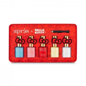 Multicolor Hello Kitty Hello Kitty x Aprés 5-pc Nail Gel Couleur Set | NZ_HK37590