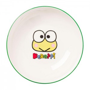 Multicolor Hello Kitty Keroppi Ceramic Dinner Bowl (Snacktime) | NZ_HK48240
