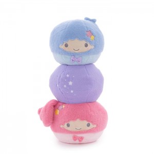 Multicolor Hello Kitty LittleTwinStars Bestie Throw Pillow | NZ_HK67207