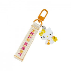 Multicolor Hello Kitty Mimmy Logo Keychain (Sanrio Character Award Series) | NZ_HK30405