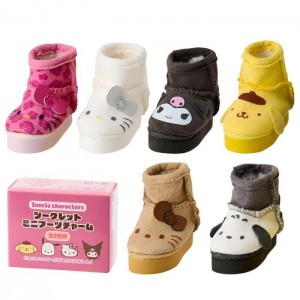 Multicolor Hello Kitty Sanrio Characters Bag Charm Blind Box (Winter Boots Series 2) | NZ_HK21808