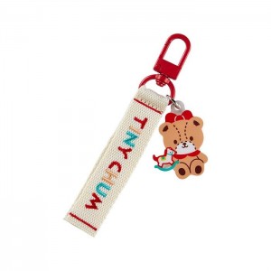 Multicolor Hello Kitty Tiny Chum Logo Keychain (Sanrio Character Award Series) | NZ_HK14980
