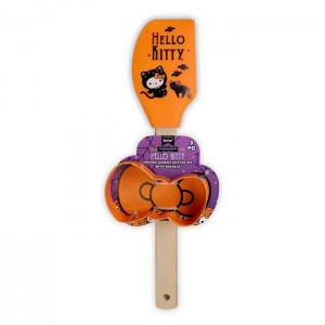 Orange Hello Kitty Hello Kitty Spooky Cookie Cutter Set with Spatula | NZ_HK58855