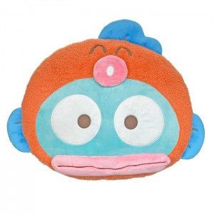 Orange / Blue Hello Kitty Hangyodon Cozy Pals Face Plush | NZ_HK69175