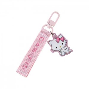 Pink Hello Kitty Charmmy Kitty Logo Keychain (Sanrio Character Award Series) | NZ_HK31352