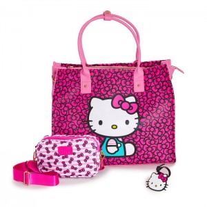 Pink Hello Kitty Hello Kitty 3-pc All-Over Print Travel Set | NZ_HK65304