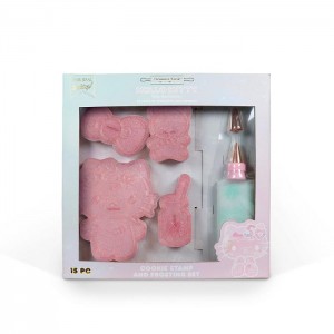 Pink Hello Kitty Hello Kitty 50th Anniversary Cookie Stamp and Frosting Set | NZ_HK12134