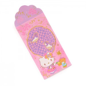 Pink Hello Kitty Hello Kitty 6-pc Laser-Cut Enclosure Envelopes | NZ_HK13453