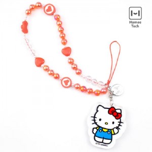 Pink Hello Kitty Hello Kitty Beaded Charm Mobile Phone Wrist Strap | NZ_HK96872
