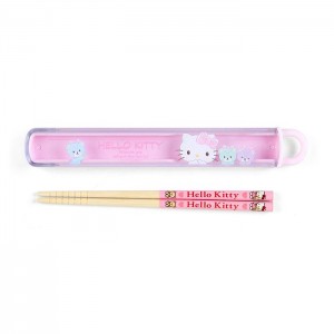 Pink Hello Kitty Hello Kitty Everyday Chopsticks & Case | NZ_HK41703