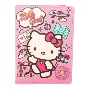 Pink Hello Kitty Hello Kitty Passport Holder (Let's Go!) | NZ_HK93412