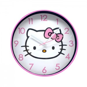 Pink Hello Kitty Hello Kitty Pink Classic Wall Clock | NZ_HK60707