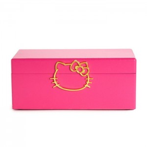 Pink Hello Kitty Hello Kitty Pink Lacquered Jewelry Box Organizer | NZ_HK45877