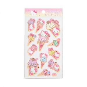 Pink Hello Kitty Hello Kitty Sticker Sheet (Ice Cream Party Series) | NZ_HK85510