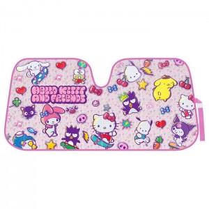 Pink Hello Kitty Hello Kitty and Friends Car Sun Shade (Kawaii Fun) | NZ_HK23095