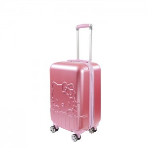 Pink Hello Kitty Hello Kitty x FUL 21" Hardshell Carry-on Luggage in Pink | NZ_HK33191