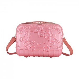 Pink Hello Kitty Hello Kitty x FUL Pink Molded Carry-On Train Case | NZ_HK96991