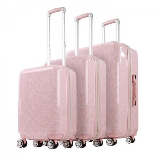 Pink Hello Kitty Hello Kitty x FUL Pose 3-Pc Hardshell Luggage (Pink) | NZ_HK98153