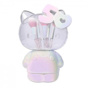 Pink Hello Kitty Hello Kitty x Impressions Vanity 50th Anniv. 6-Pc Brush Gift Set | NZ_HK64434