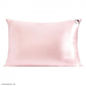 Pink Hello Kitty Hello Kitty x Kitsch Face Pillowcase (Solid Pink) | NZ_HK74769