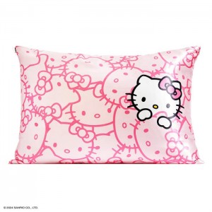 Pink Hello Kitty Hello Kitty x Kitsch Faces Pillowcase (Pink) | NZ_HK12329