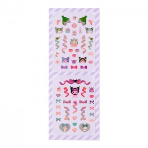 Pink Hello Kitty Kuromi Holographic Kawaii Stickers | NZ_HK70835