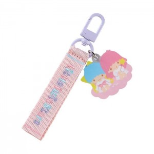 Pink Hello Kitty LittleTwinStars Logo Keychain (Sanrio Character Award Series) | NZ_HK82380