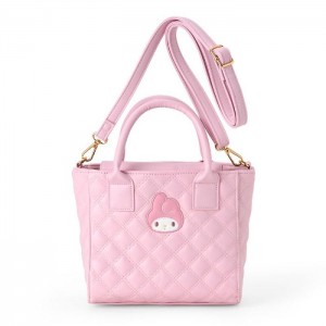 Pink Hello Kitty My Melody 2-Way Mini Quilted | NZ_HK63372