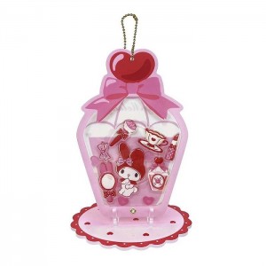 Pink Hello Kitty My Melody Acrylic Keychain and Stand (Classic Corduroy Series) | NZ_HK36361
