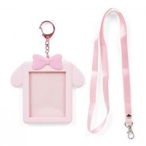 Pink Hello Kitty My Melody Convertible ID Badge Holder | NZ_HK29819