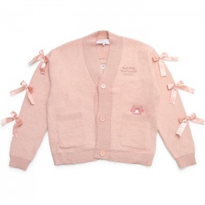 Pink Hello Kitty My Melody Cozy Kuma JapanLA Cardigan | NZ_HK64323