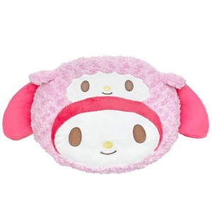 Pink Hello Kitty My Melody Cozy Pals Face Plush | NZ_HK34122