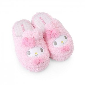 Pink Hello Kitty My Melody Cozy Sherpa Kids Slippers | NZ_HK58120