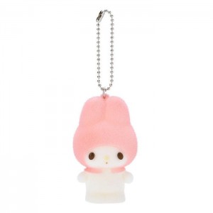 Pink Hello Kitty My Melody Flocked Keychain Mascot | NZ_HK23261