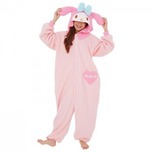 Pink Hello Kitty My Melody Kigurumi Onesie | NZ_HK69161