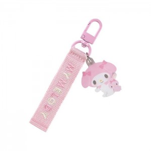 Pink Hello Kitty My Melody Logo Keychain (Sanrio Character Award Series) | NZ_HK92573