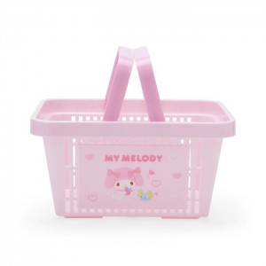Pink Hello Kitty My Melody Mini Shopping Storage Basket | NZ_HK79566