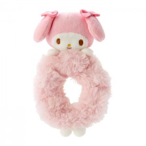 Pink Hello Kitty My Melody Plush Scrunchie | NZ_HK81199